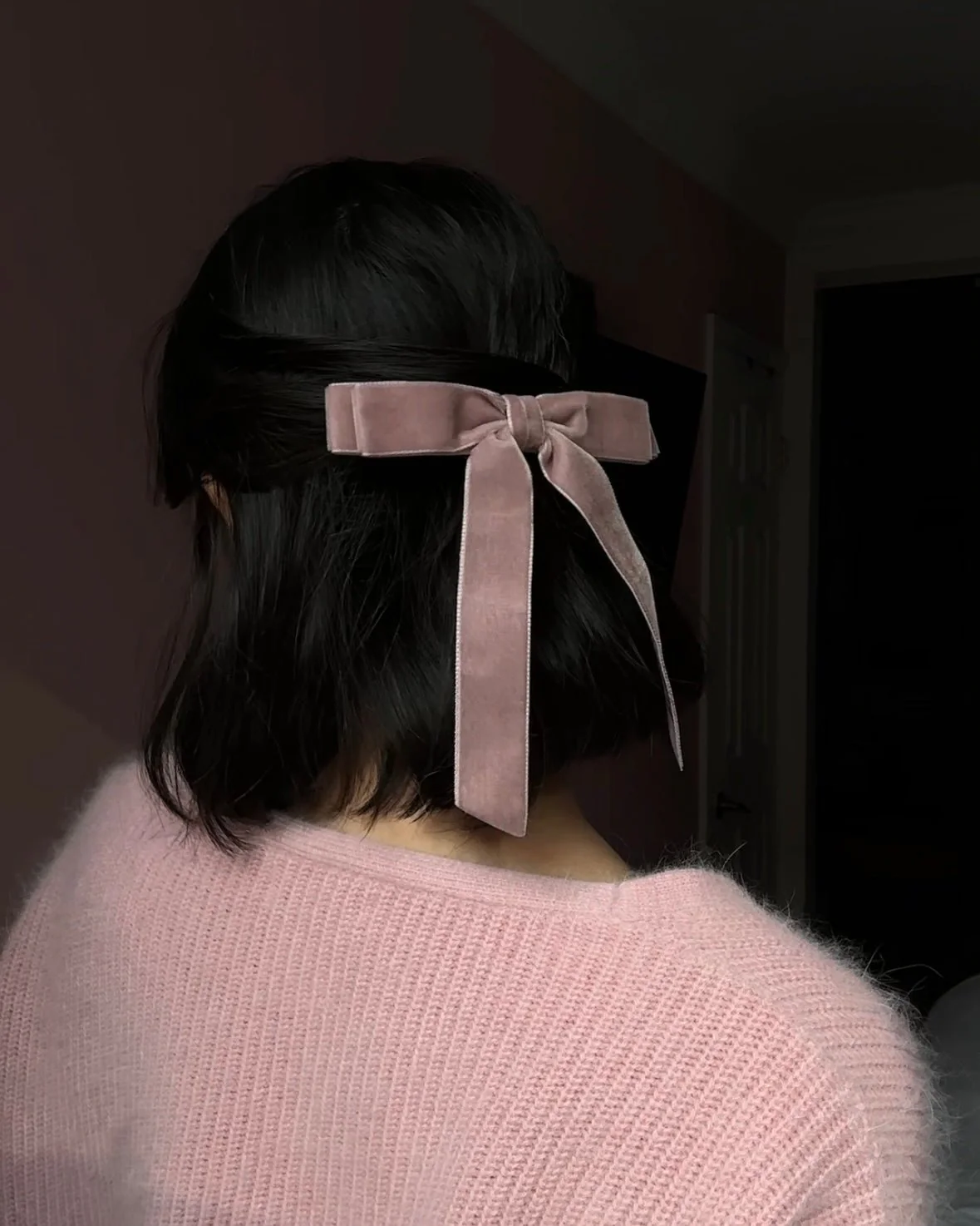 ALICE VELVET HAIR BOW - Image 6