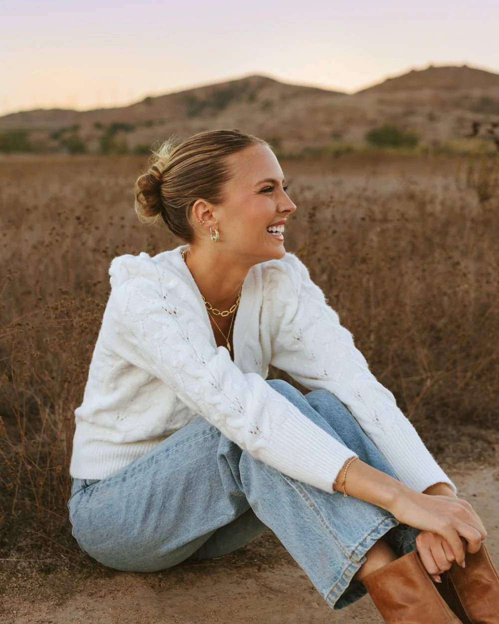 AUBREY BOLD CHAIN NECKLACE - Image 6