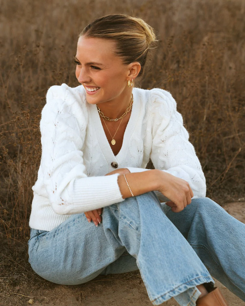 AUBREY BOLD CHAIN NECKLACE - Image 8