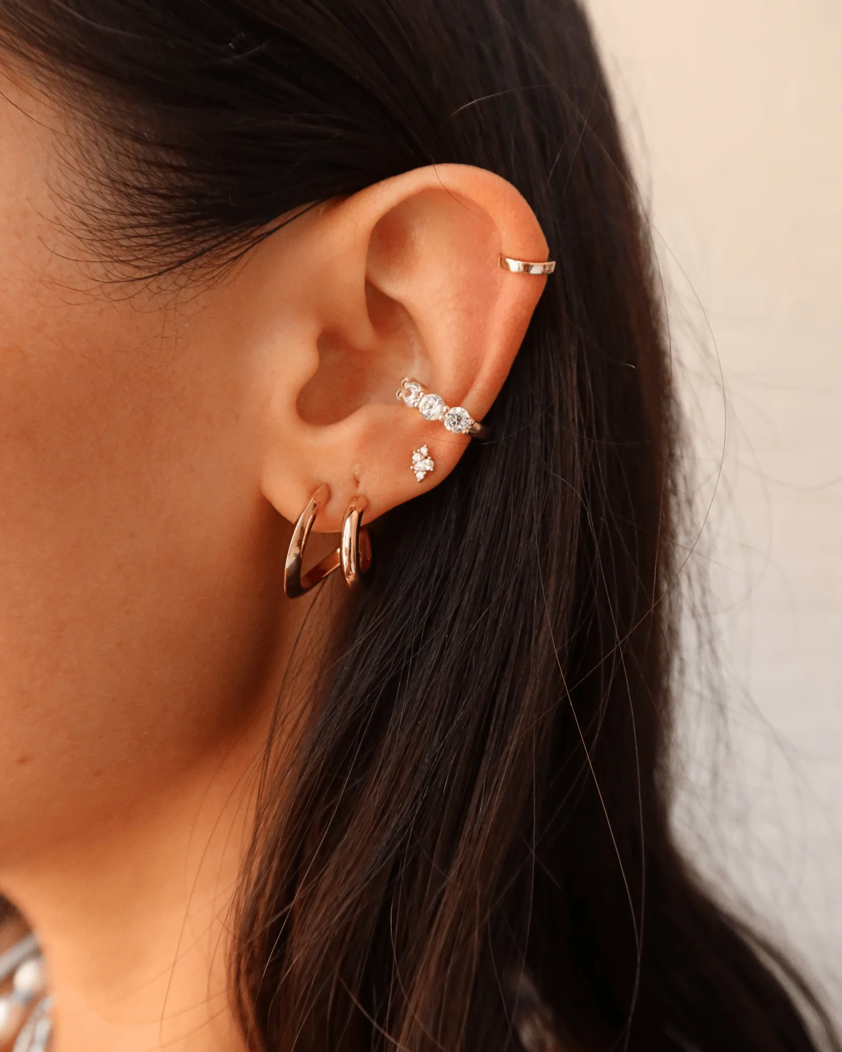 AYESHA DOUBLE ILLUSION HOOPS - Image 4