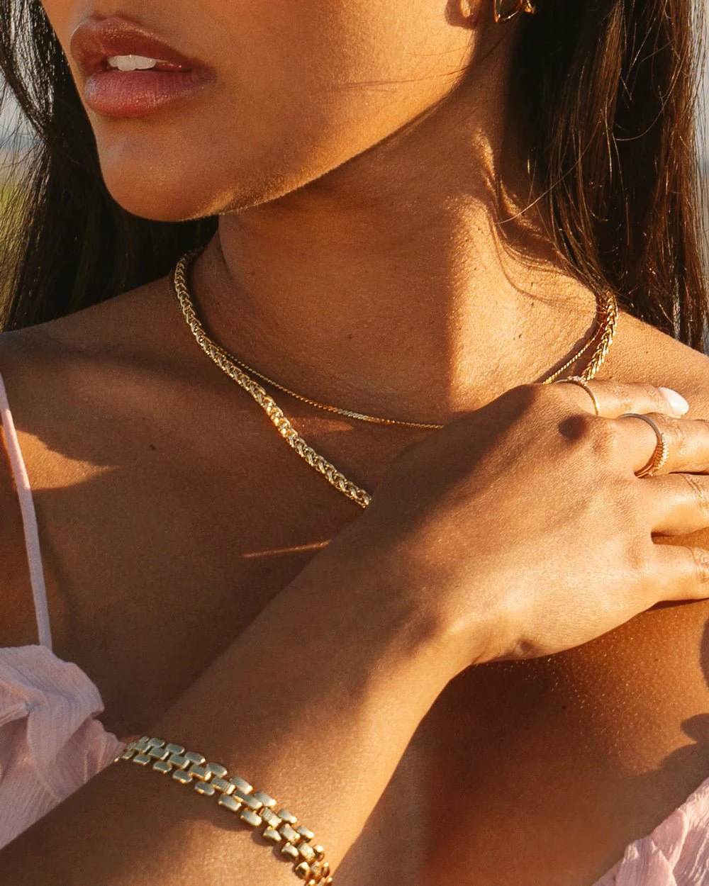 BRIGITTE VINTAGE INSPIRED BRAIDED CHAIN - Image 5