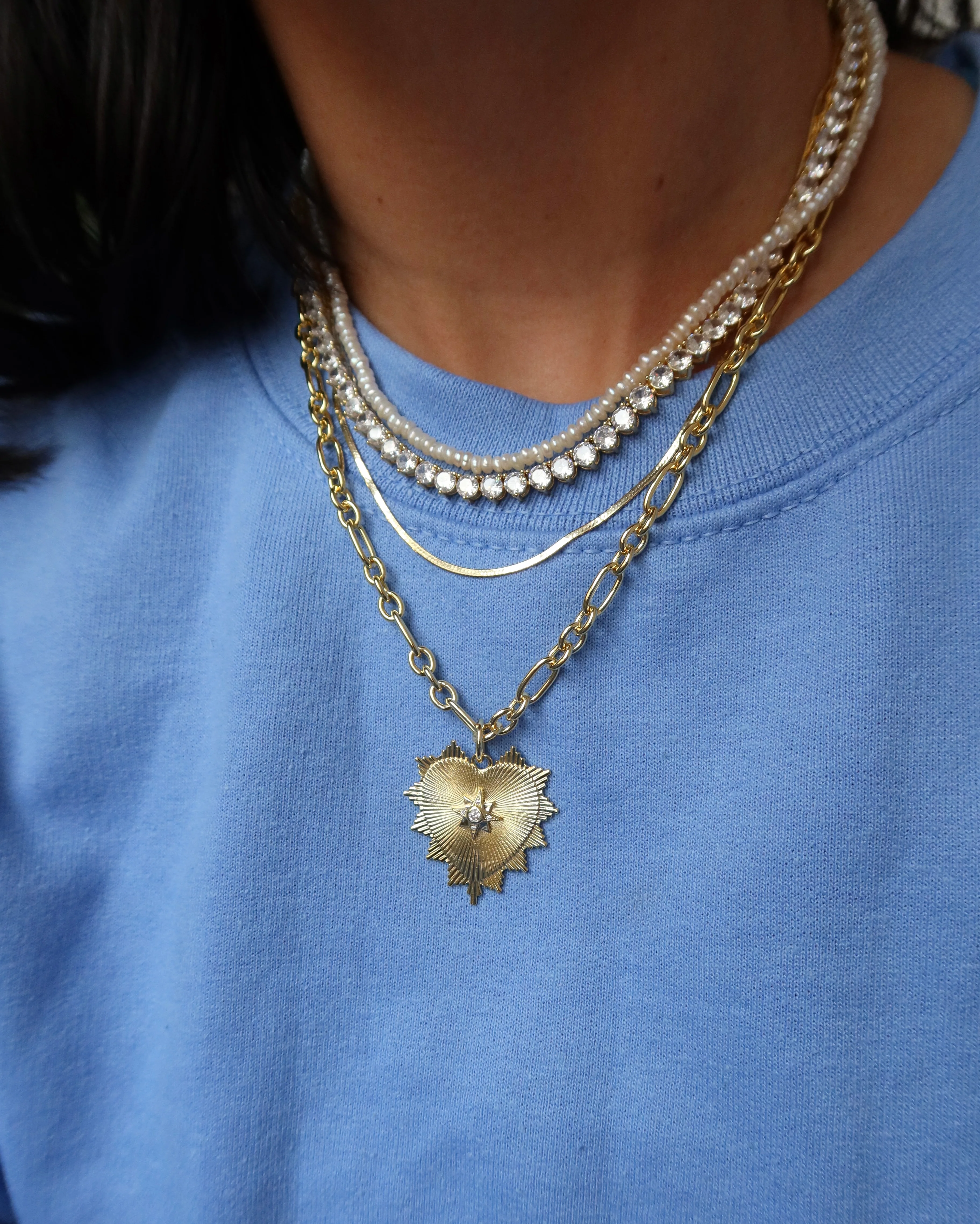 NOVA BURSTING HEART NECKLACE - Image 7