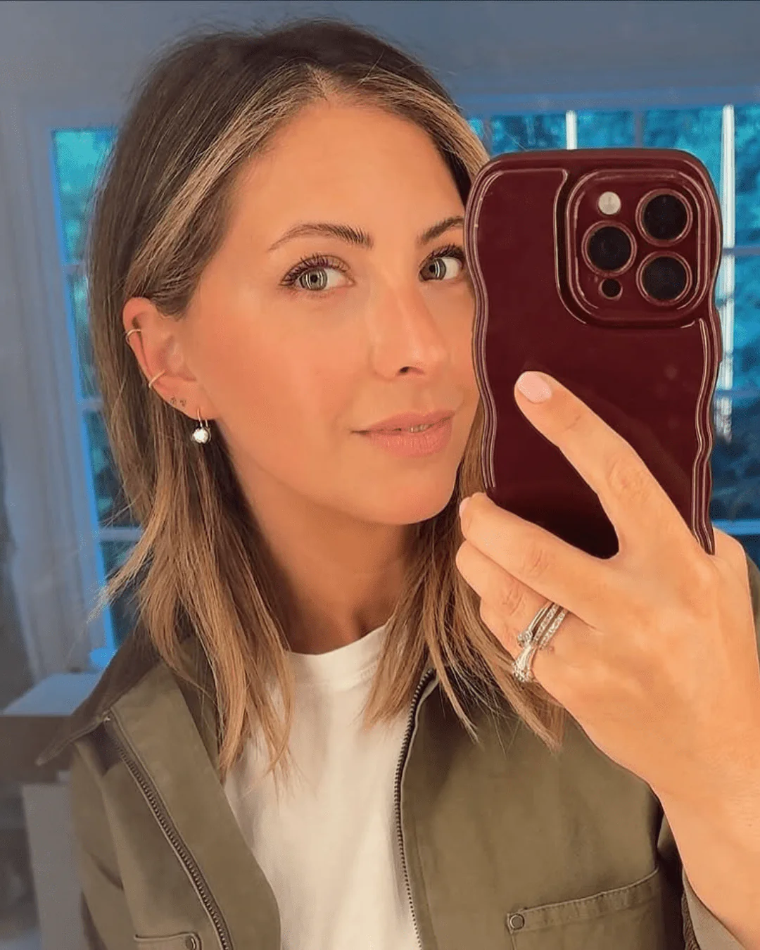 TRIBECA EMERALD TRIO STUDS - Image 4