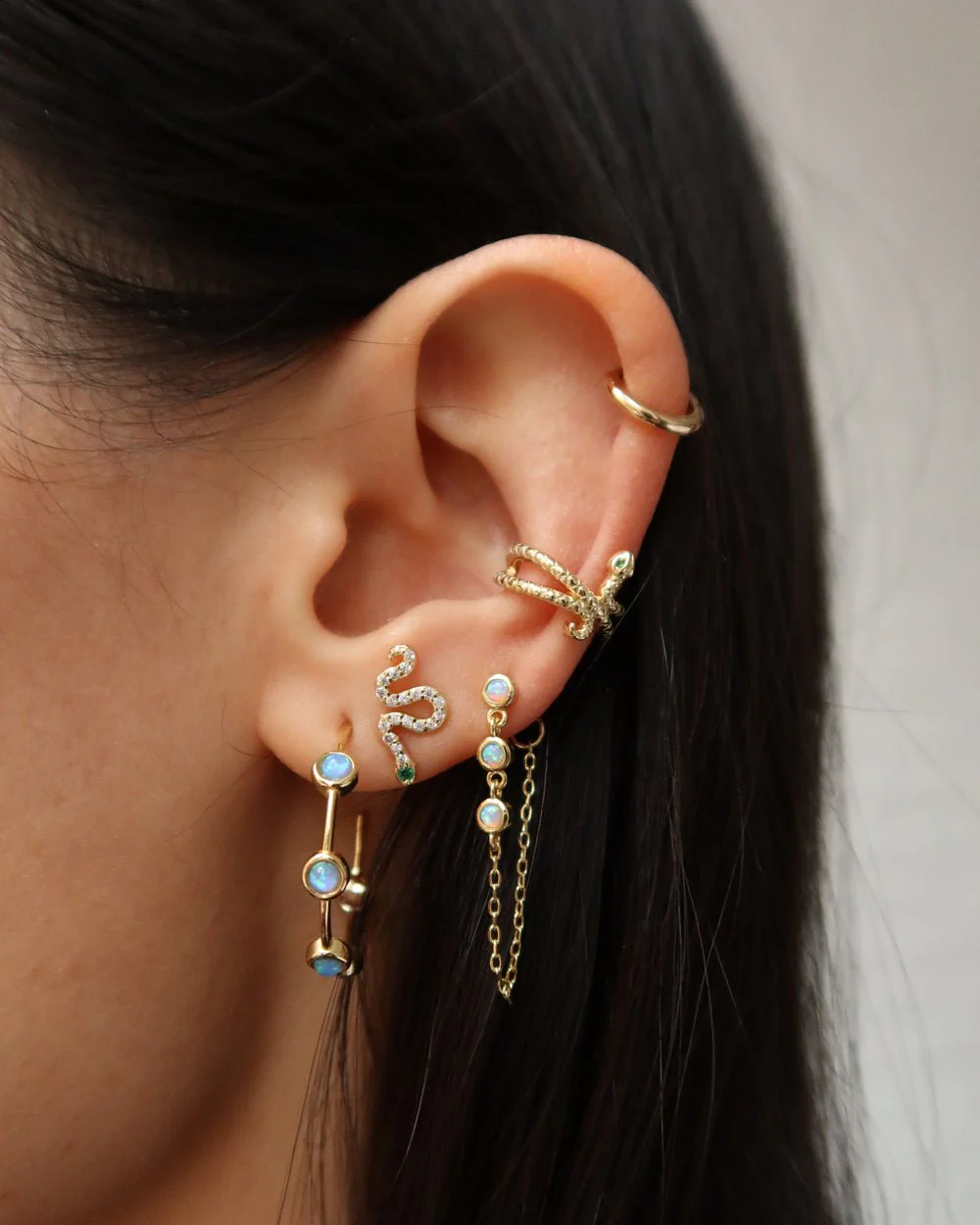 THE LEIGH SNAKE EAR CUFF - Image 3