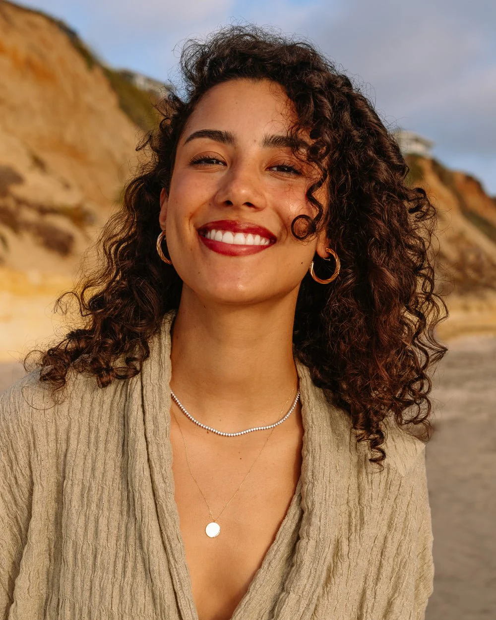 HYACINTH TENNIS NECKLACE - Image 3