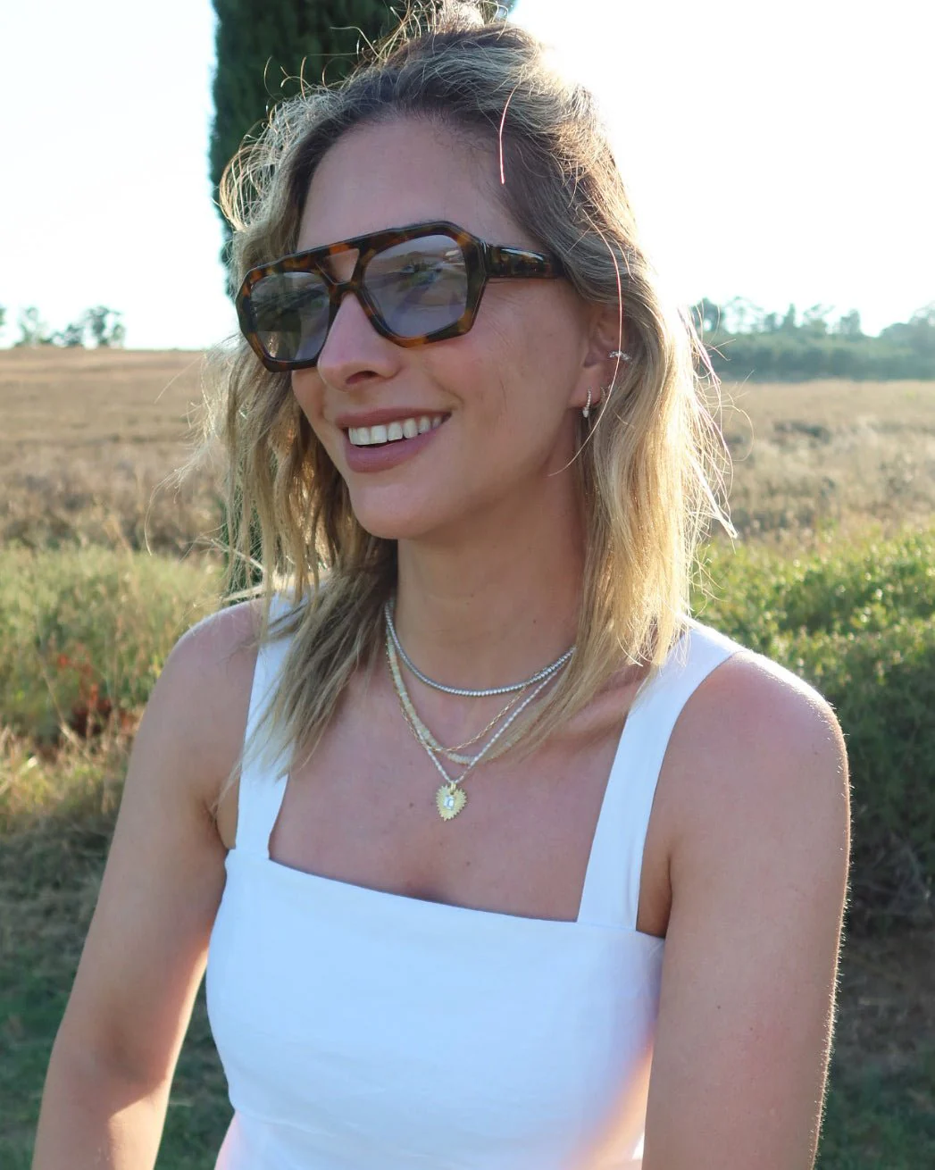 HYACINTH TENNIS NECKLACE - Image 8