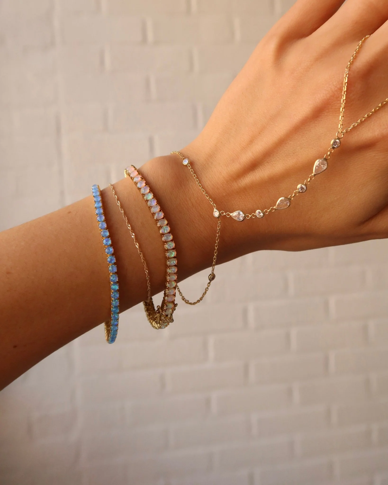 RIVER OPAL TENNIS BRACELET - Image 10