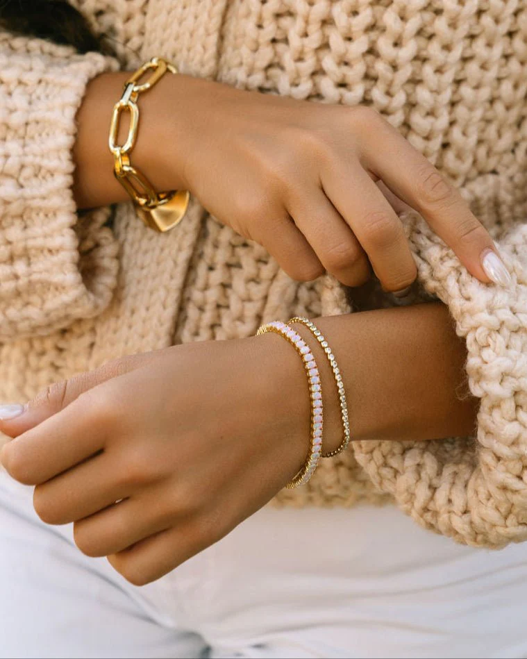 RIVER OPAL TENNIS BRACELET - Image 9