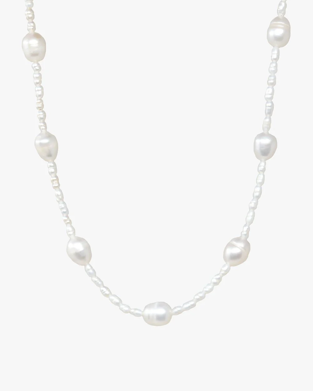 POURIA ALTERNATING PEARL NECKLACE - Image 7