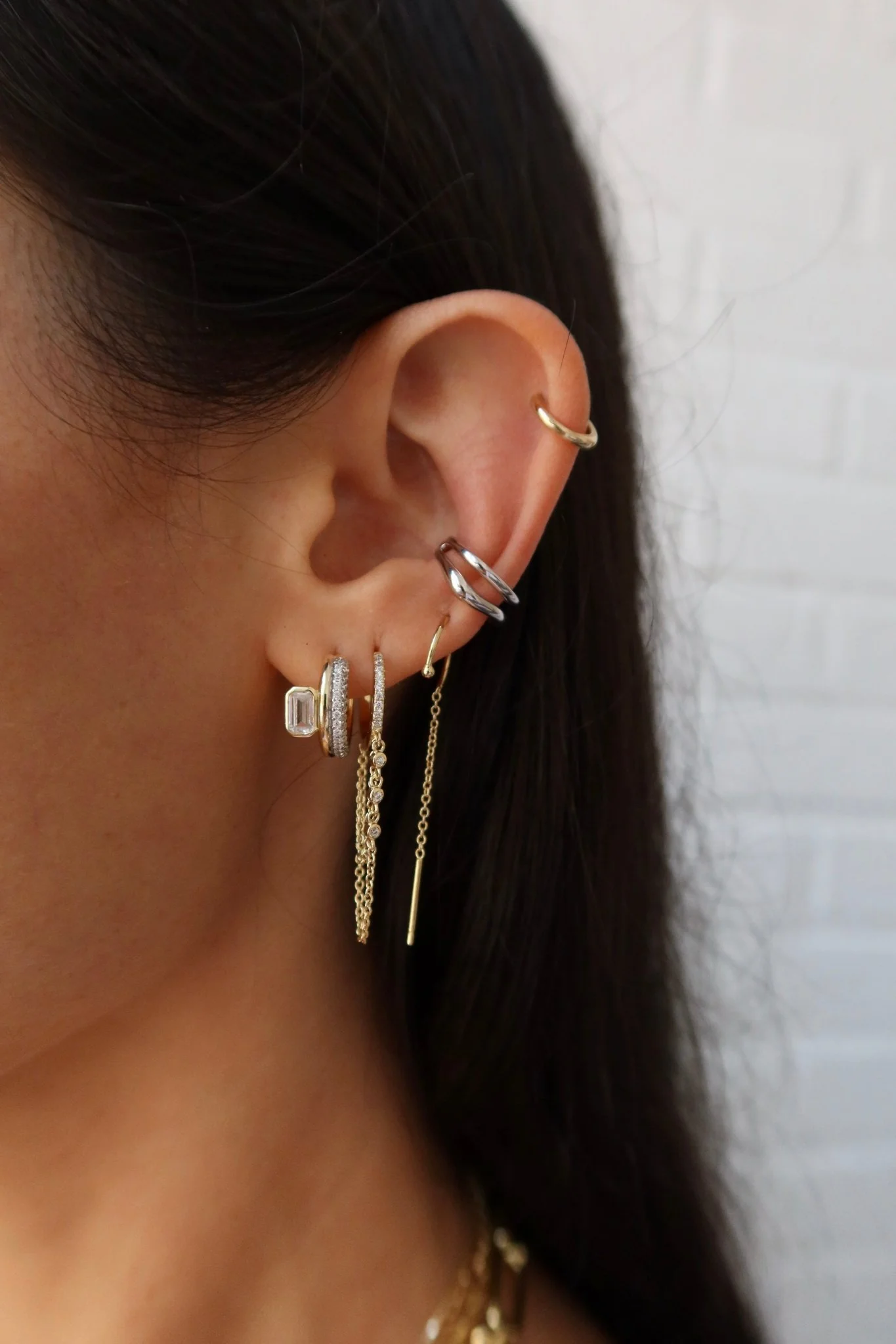 MARGOT DOUBLE CHAIN HUGGIES - Image 8