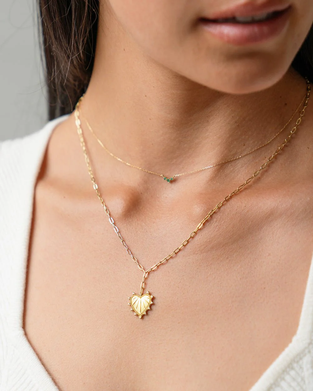 SLOAN HEART NECKLACE - Image 8