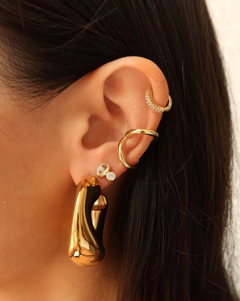 ERIKA DOUBLE EAR CUFF - Image 3